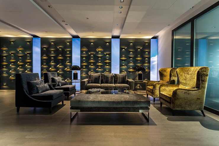 phong cách thiết kế văn phòng luxury
