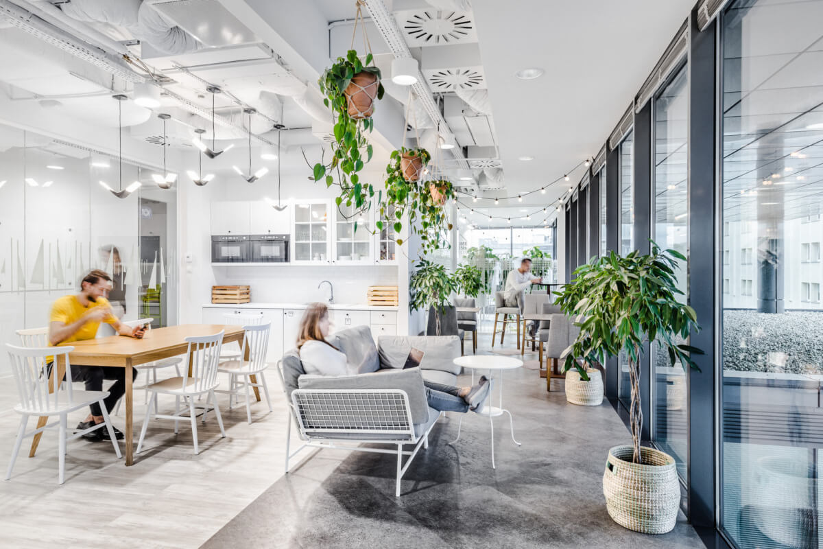 không gian trong văn phòng theo phong cách thiết kế Scandinavian