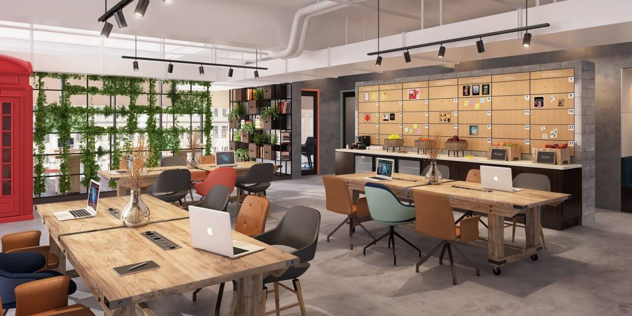 Đơn vị thiết kế và thi công coworking space ở Hà Nội